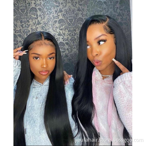 Unprocessed Vietnamese Raw Natural Cuticle Aligned Human Hair Bundles with Lace Closure 100% Virgin Remy Hair 4x4 Closures